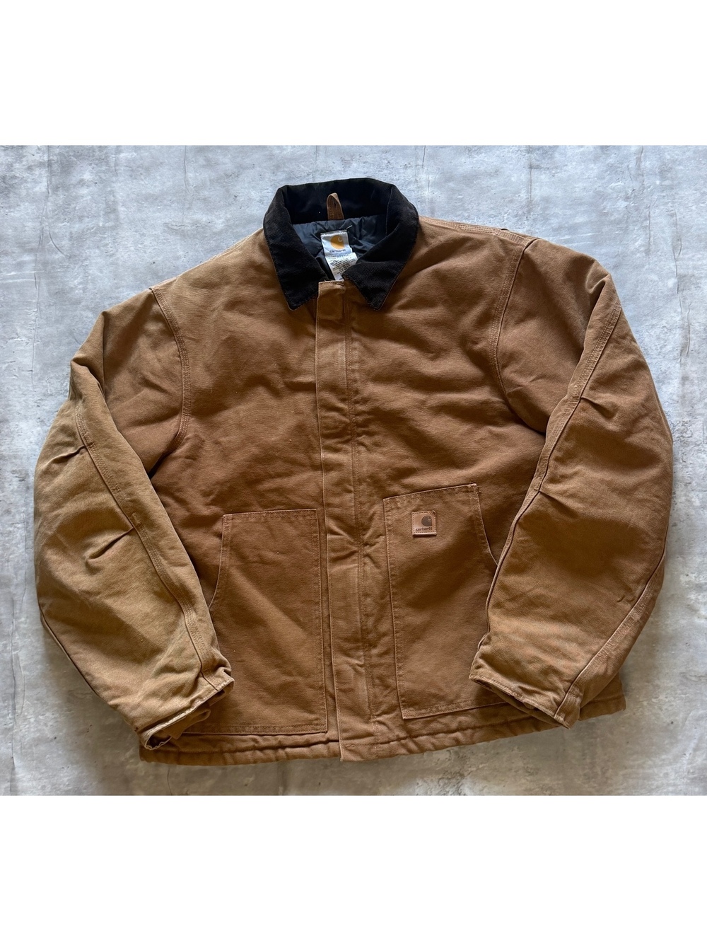 Carhartt 11’ Original J22 BRN Arctic Shell w/ Corduroy Sz XL